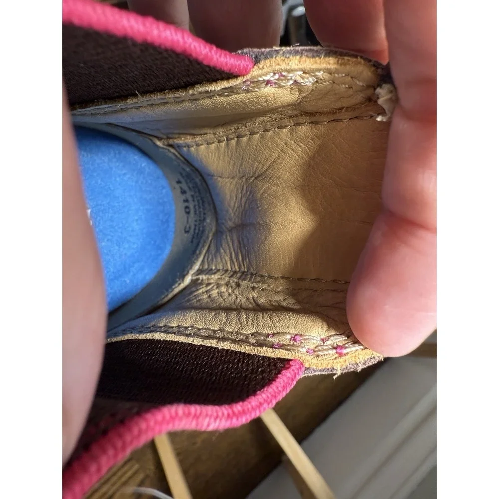 Blundstone 1410 Boots Big Kids US 4 Leather Pull-On‎ Chelsea AU 3 Black Pink